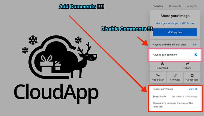 Collaboration from CloudApp