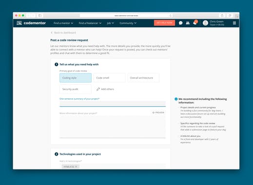 Code Review by Codementor