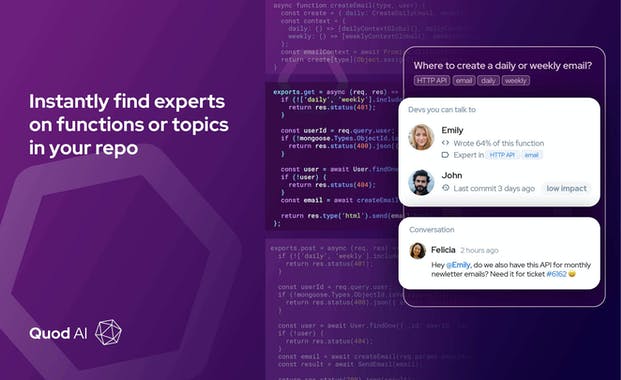 Code search for Github & Jira by Quod AI
