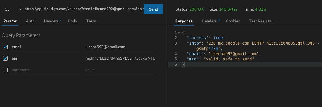 Email Verify API