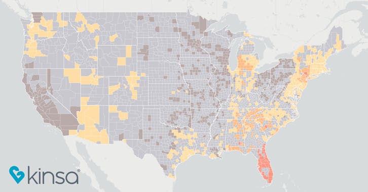 US Health Weather Map