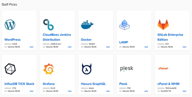 DigitalOcean Marketplace