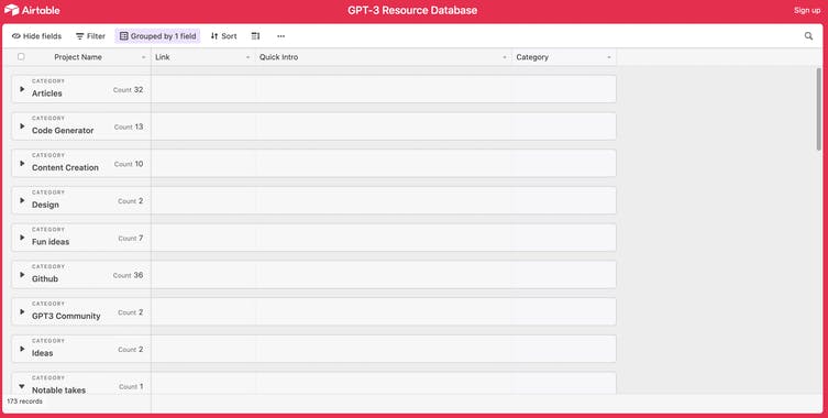 170+ GPT-3 Resources