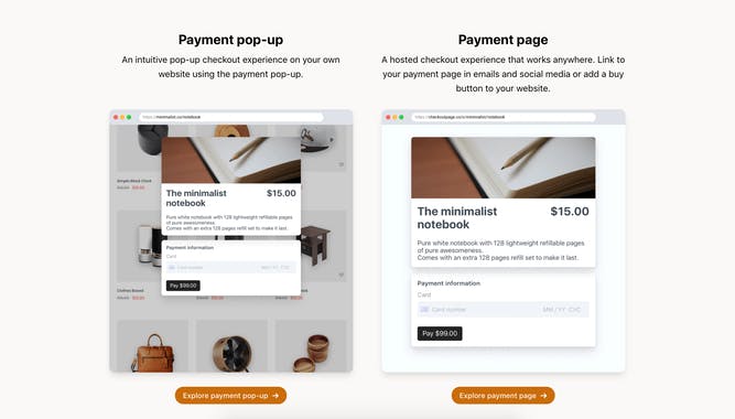 Checkout Page Digital Downloads