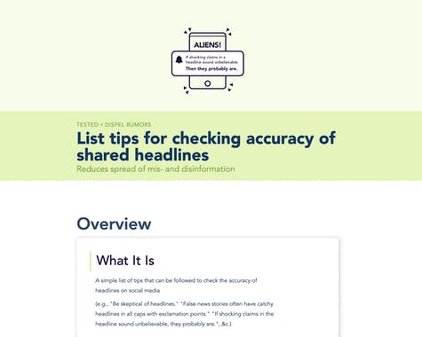 Prosocial Design Library