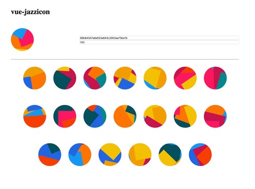 Vue-jazzicon
