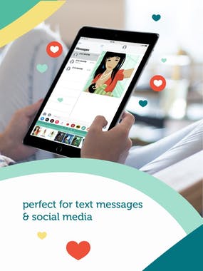 Tit for Tot Breastfeeding Emoji App