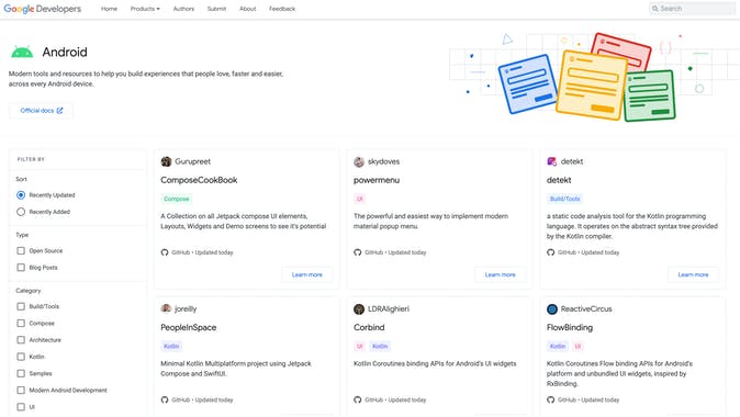 Google's Dev Library