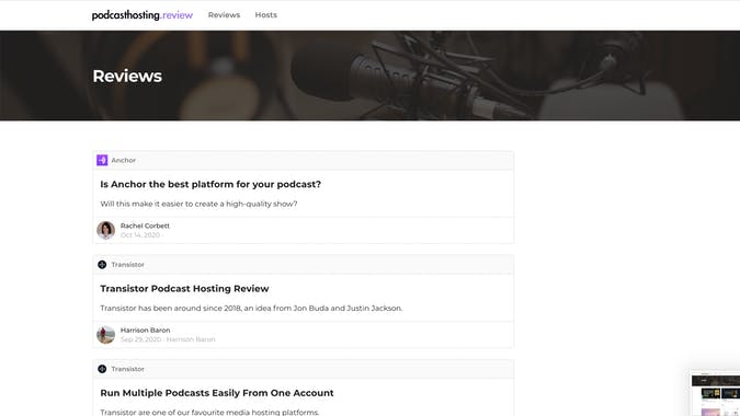 Podcast Hosting Review