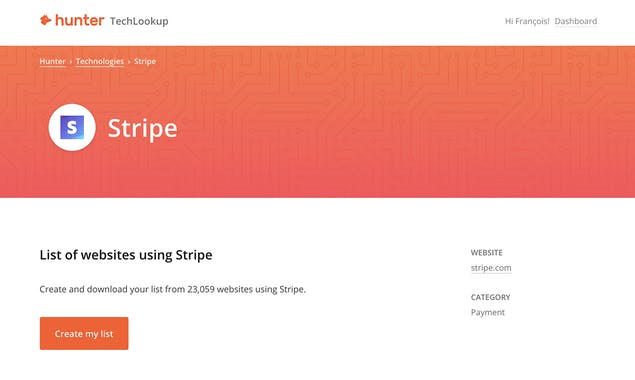 Hunter TechLookup 2.0