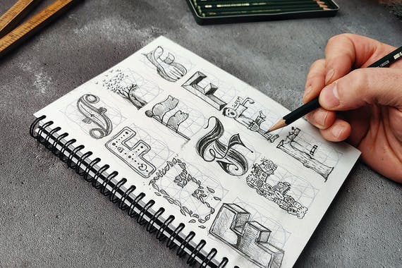 Letter Builder Notebook