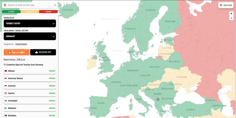 Covid Controls 2.0 + API