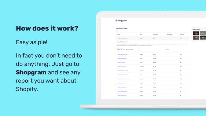 Explore Shopify Stores by Shopgram