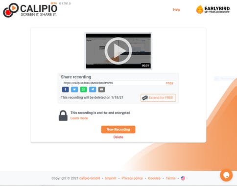 CALIPIO Screen Recorder