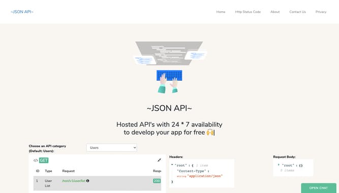 JSON Api