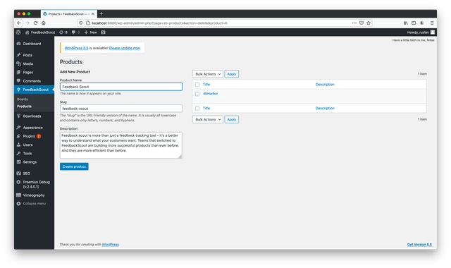 FeedbackScout for WordPress