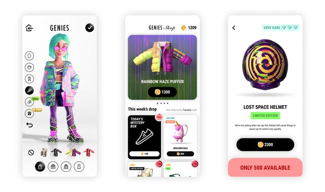 Genies 3D Avatar & Digital Goods SDK