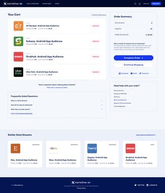 Narrative Data Streams