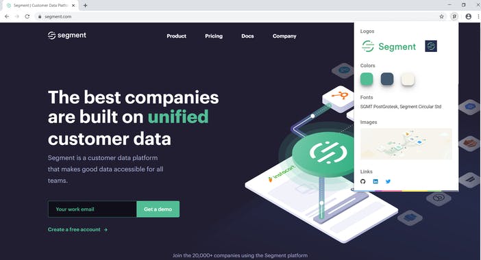 Brandfetch for Chrome