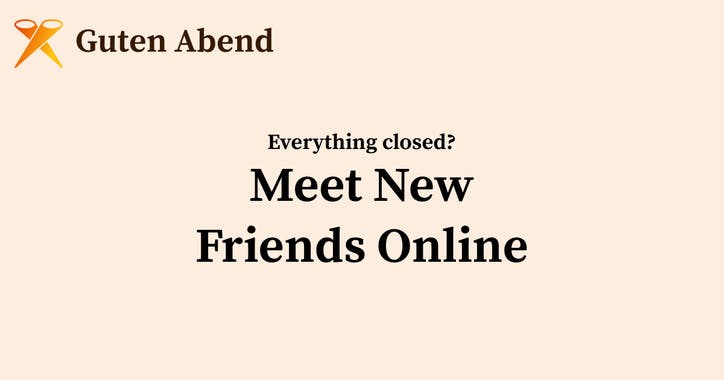 Guten Abend. Self-Quarantine Club