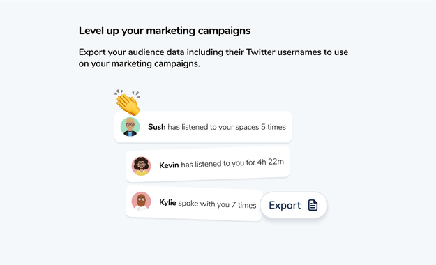 Direcon for Twitter Spaces