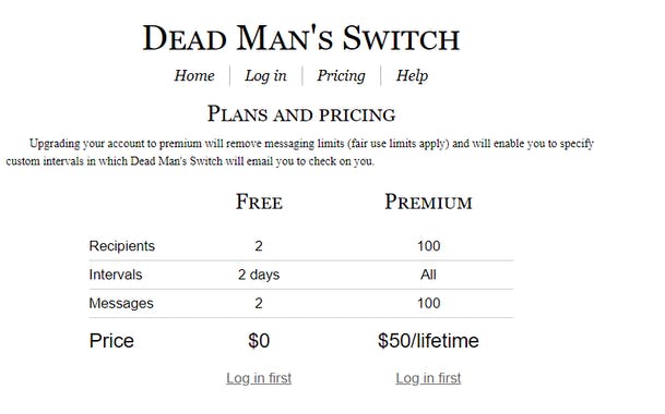 Dead Man's Switch