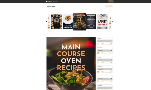 MyCookbook.io