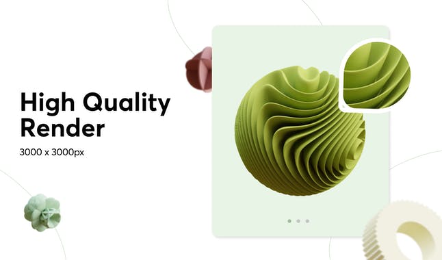 Abstract 3D Illustration Pack