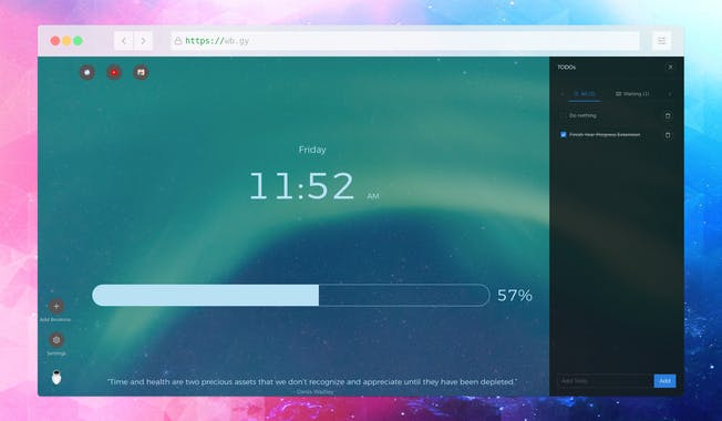 Year Progress - Browser Extension V.2