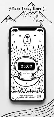 Bear Focus Timer