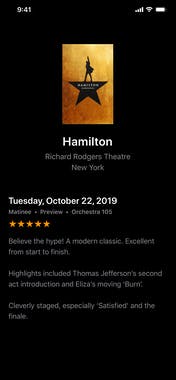 Mezzanine Theater Diary