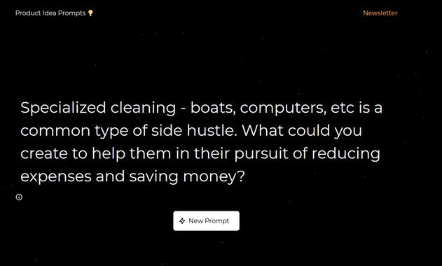 Product Idea Prompts