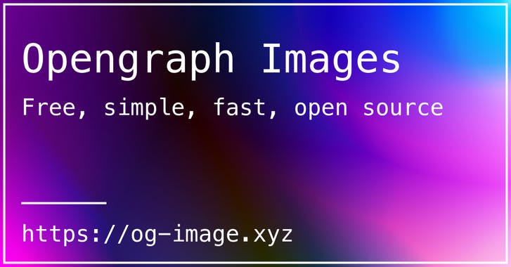 Opengraph Image Generator