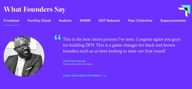 DocSend Fundraising Network