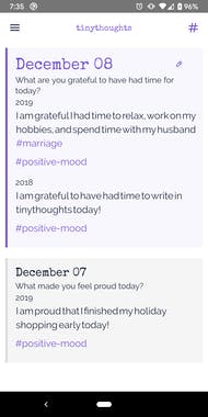 tinythoughts for Mobile