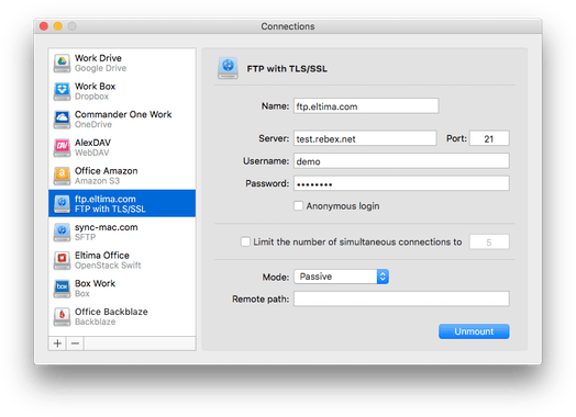 CloudMounter for Mac 3.8