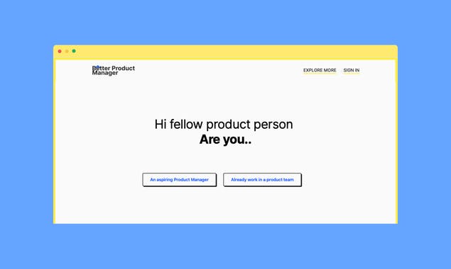 Better Product Manager