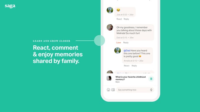 Saga: Save Family Memories