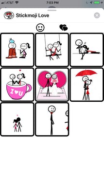 Stickmoji