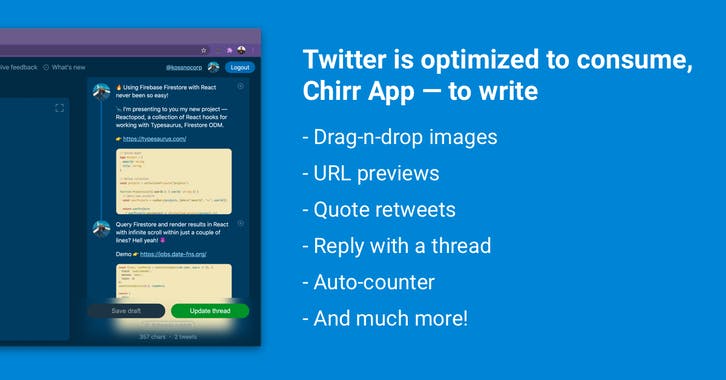 Chirr App v2