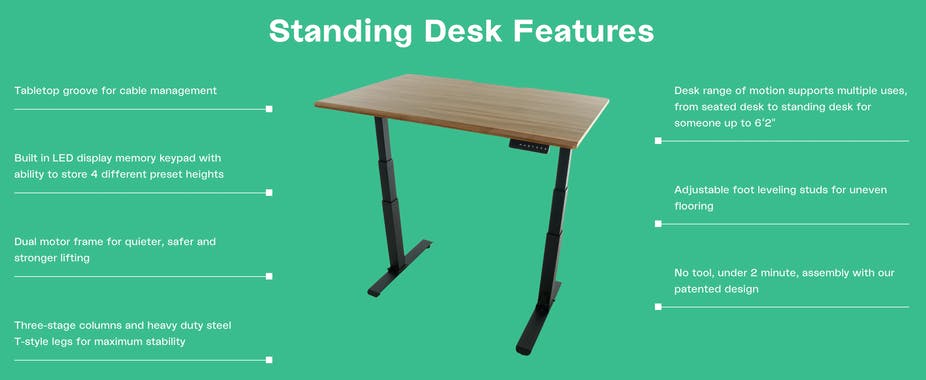 Happen - Pillar Desk