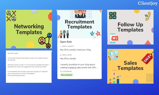Cold Email Templates by Clientjoy