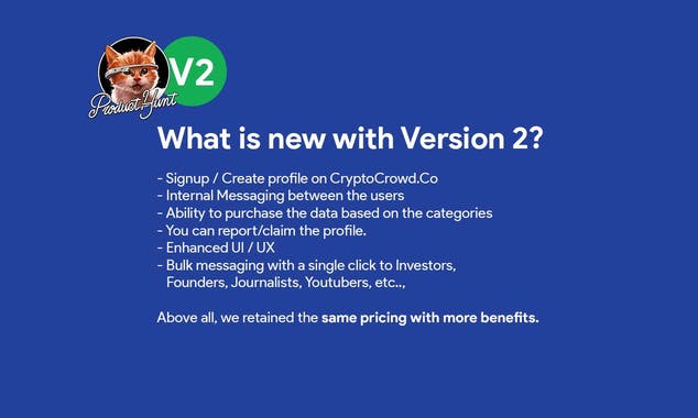 CryptoCrowd V2