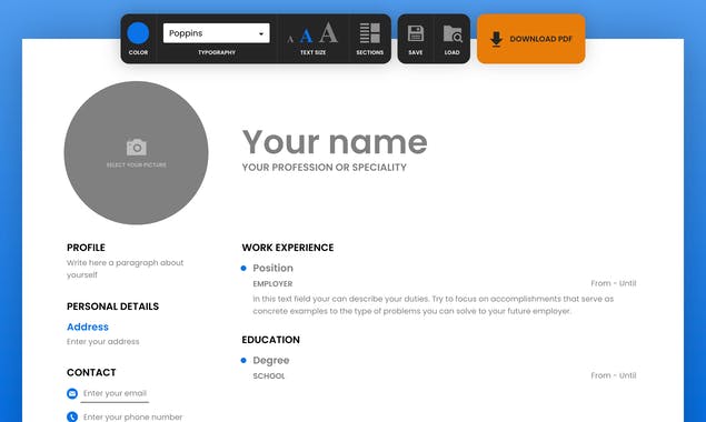 ResumeMaker.Online 2.0