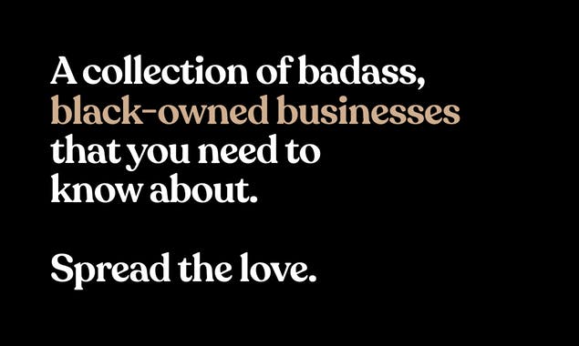 The Black Owned Businesses