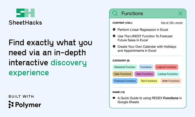 SheetHacks by Polymer Search