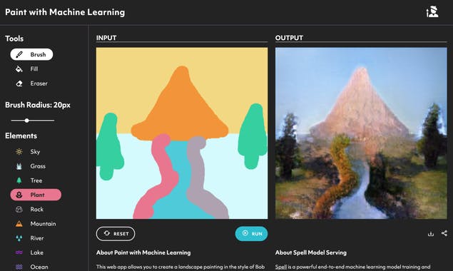 Paint with Machine Learning