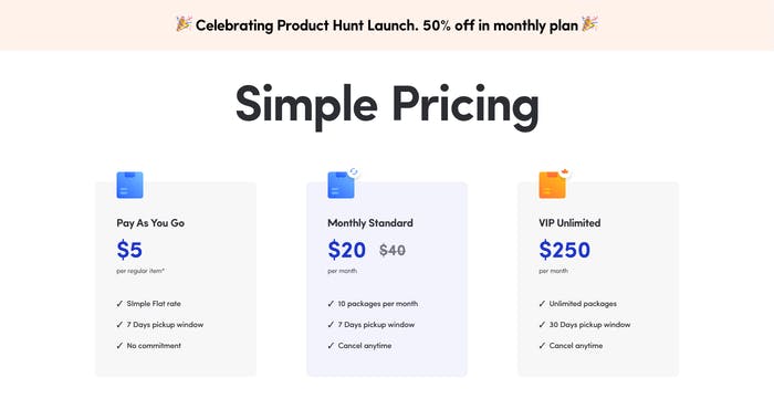 Bounce Package Acceptance