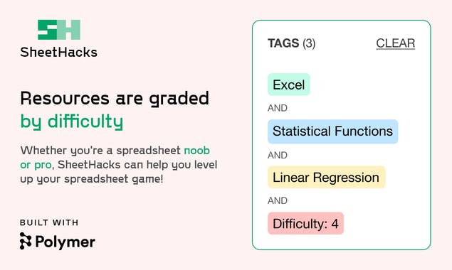 SheetHacks by Polymer Search