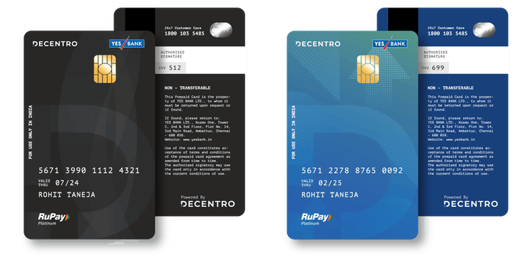 Co-branded Wallets & Cards by Decentro